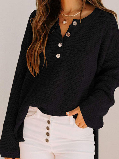 Maglione dal design curato