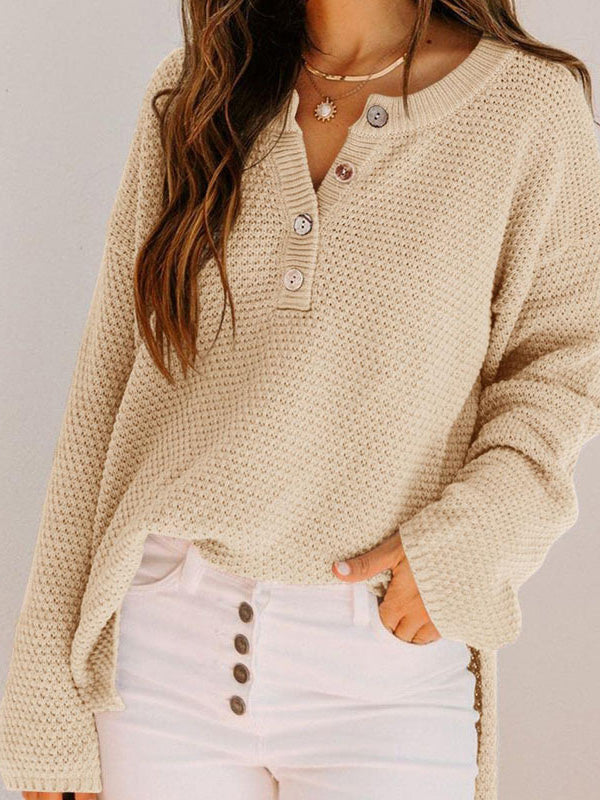 Maglione dal design curato