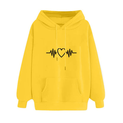 Fresco e casual Felpa con cappuccio