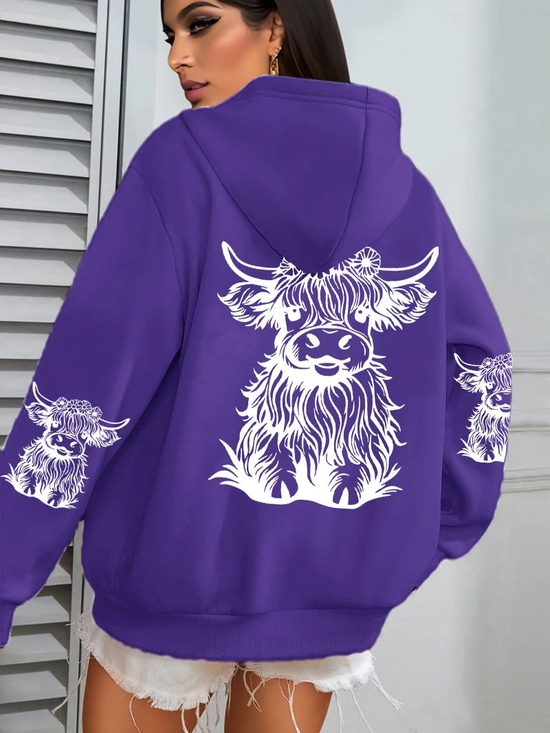 Lussuoso e aggraziato Felpa con cappuccio