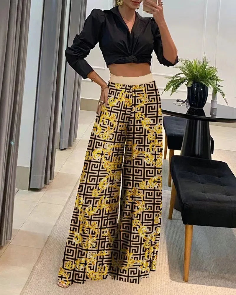Sottile ed elegante Pantaloni