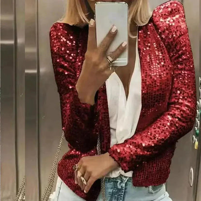 LP | blazer elegante in paillettes