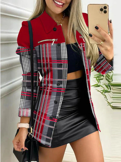 LP | Giacca geometrica chic da donna