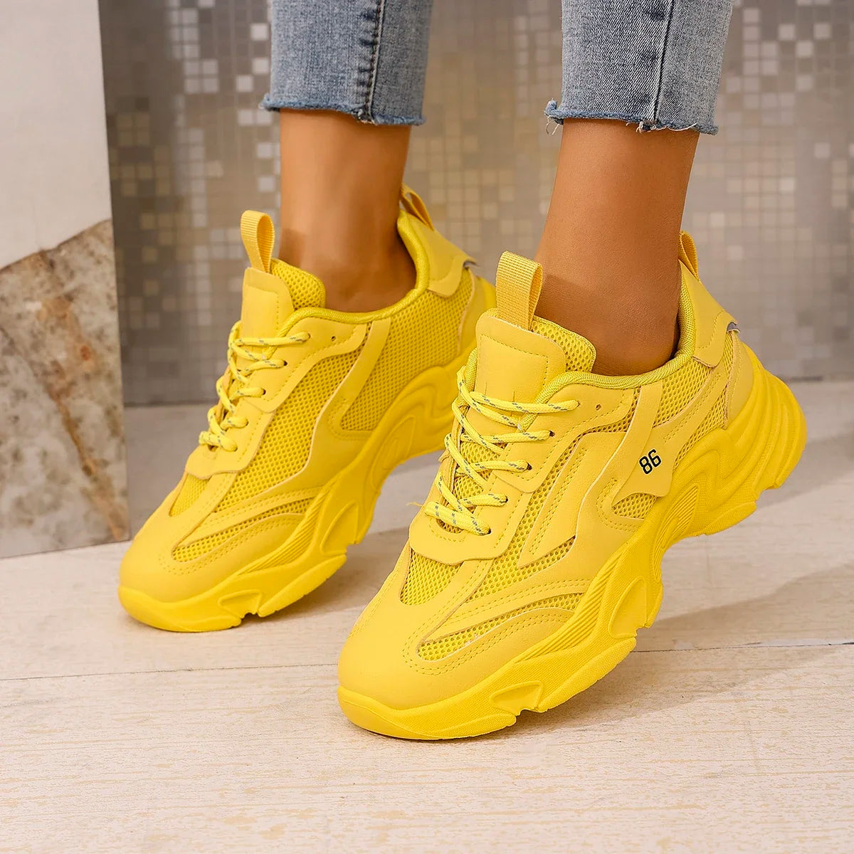 Ortopedico Sneakers versatile e di supporto
