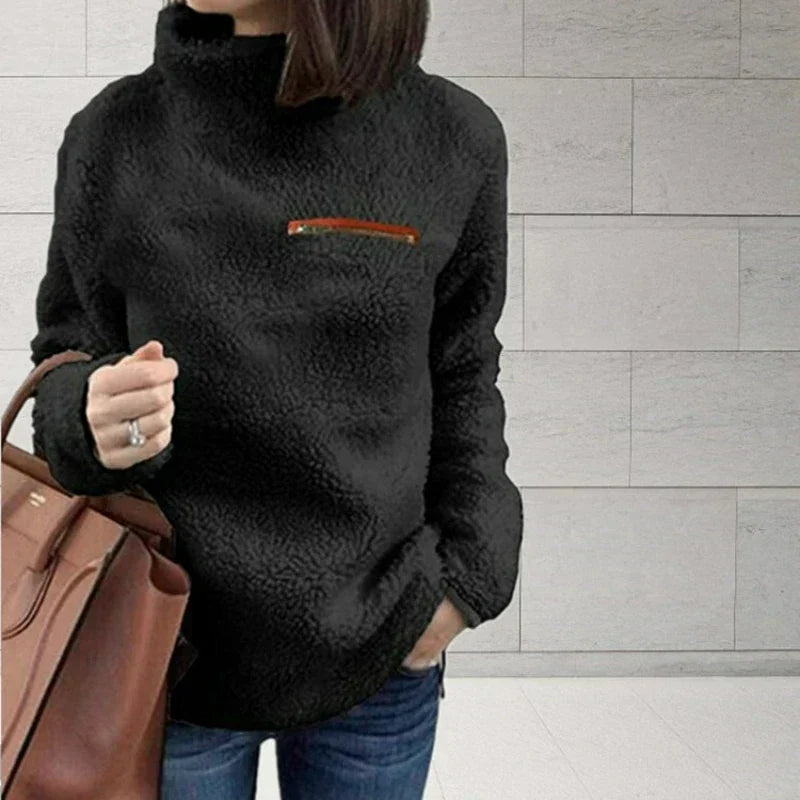 Maglione dal design curato