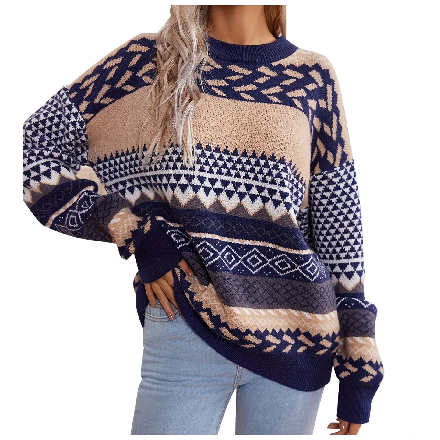 Maglione in stile vintage senza tempo