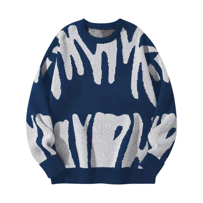 Maglione dal design curato