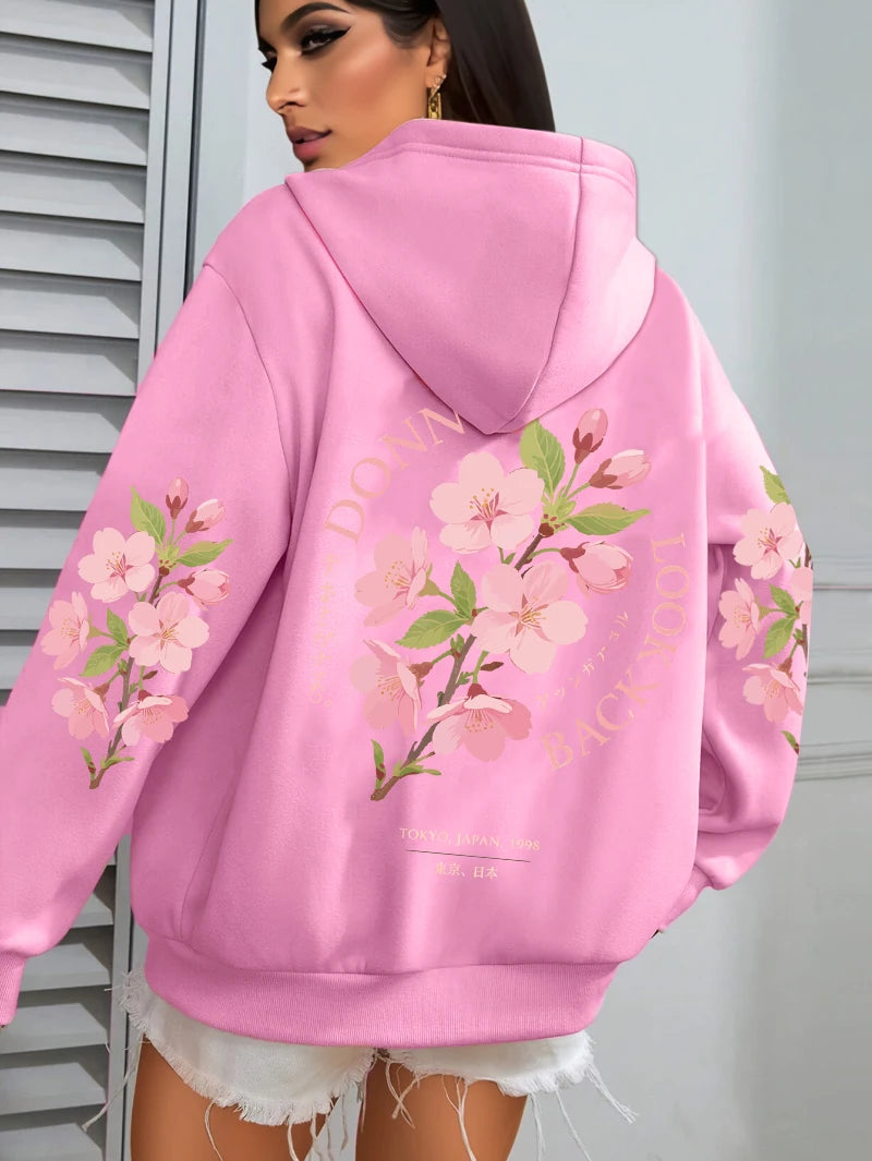 Sottile ed elegante Felpa con cappuccio
