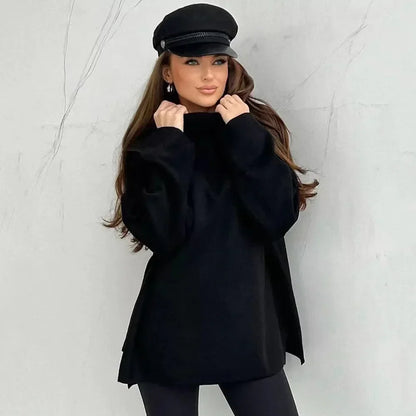 Maglione dal design curato