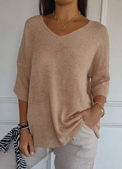 ER | Camicia con maniche a mezza lunghezza