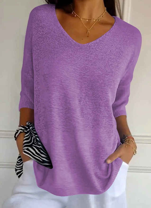 ER | Camicia con maniche a mezza lunghezza