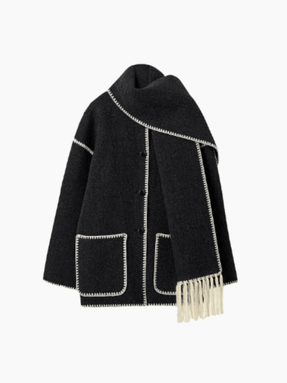 LP caldo MW | con sciarpa con nappe