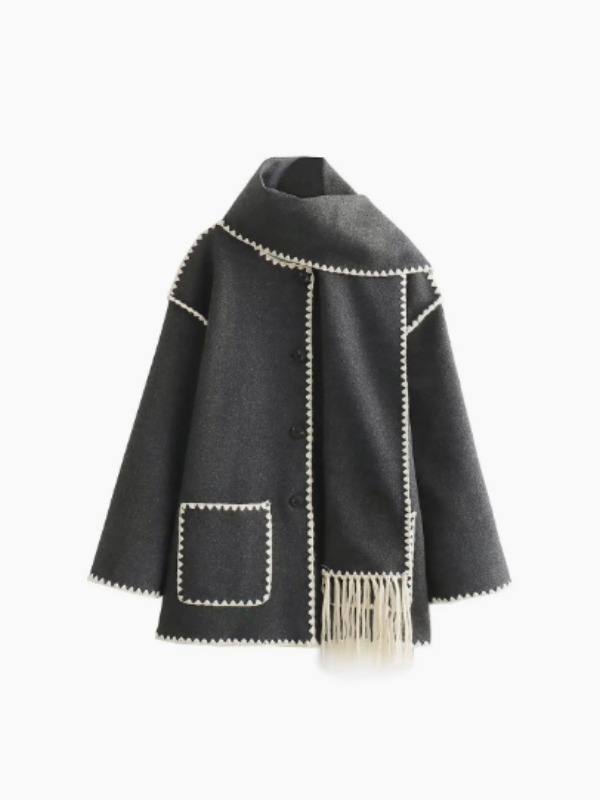 LP caldo MW | con sciarpa con nappe