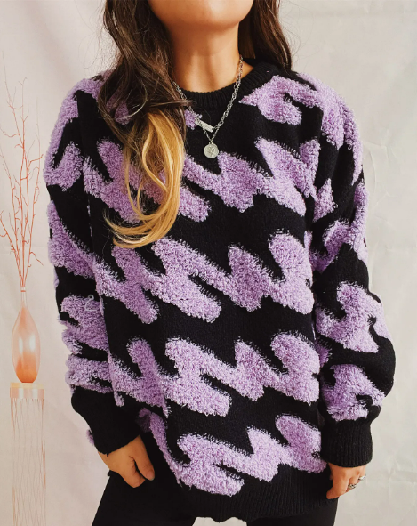 Maglione dal design raffinato