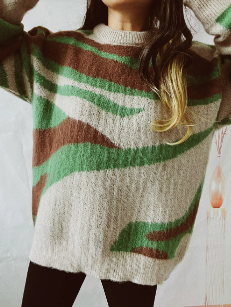 Maglione dal design elegante