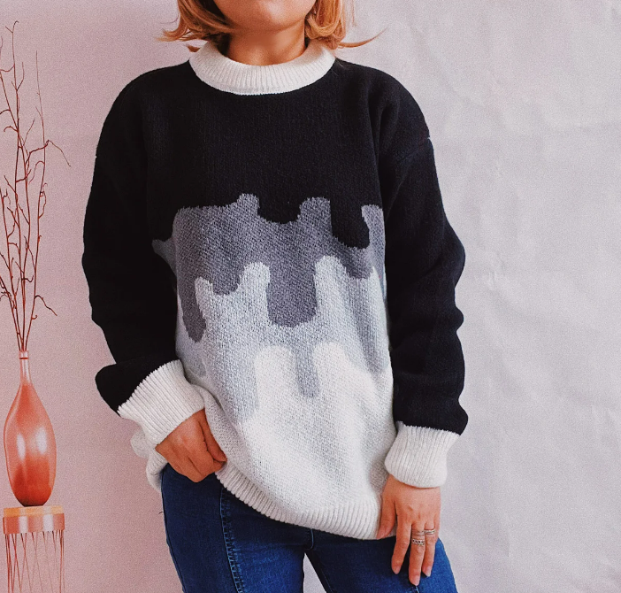 Maglione splendidamente realizzato