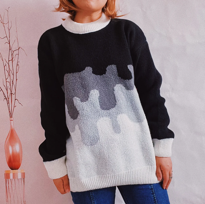 Maglione splendidamente realizzato