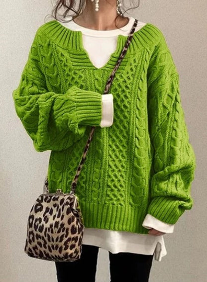 Maglione in stile vintage senza tempo