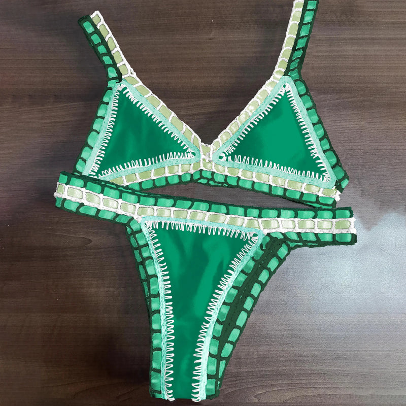 Inspired Bathing Suit With a Contemporary Edge