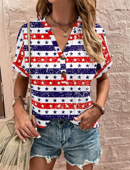 Fresco e femminile Camicia