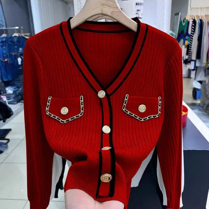 Maglione dal design curato