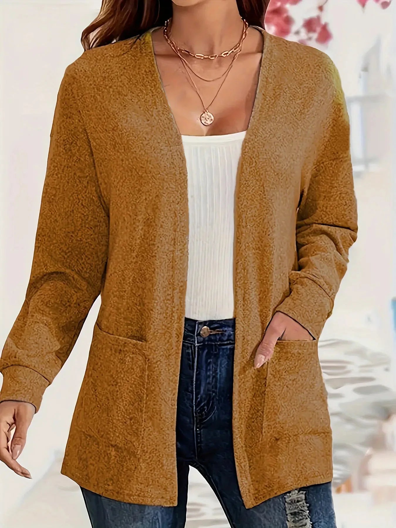 Fresco e femminile Cardigan