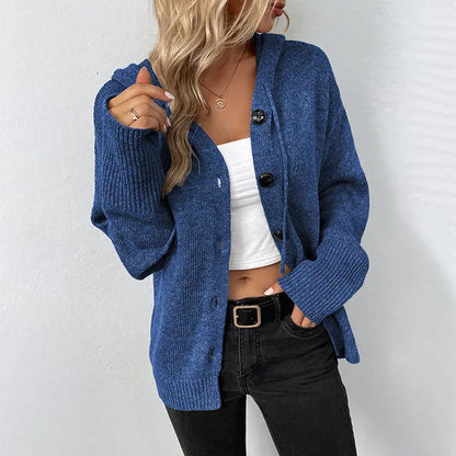 LP | Accogliente cardigan con cappuccio