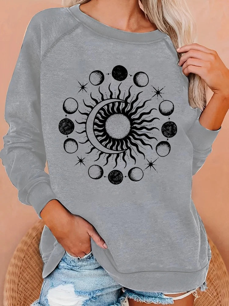 Moderno e minimalista Felpa con cappuccio