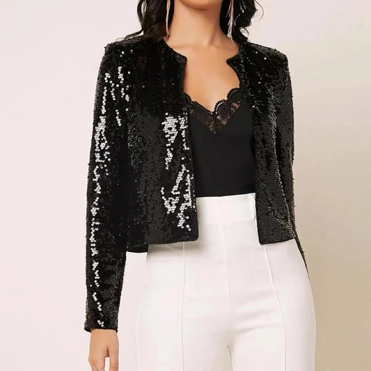 LP | blazer elegante in paillettes