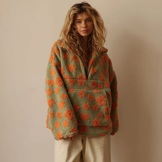 Morbido e sofisticato Felpa con cappuccio