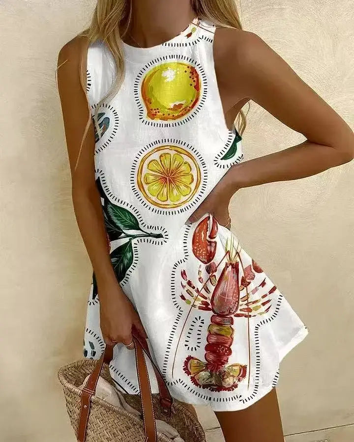 Fresco e casual Abito