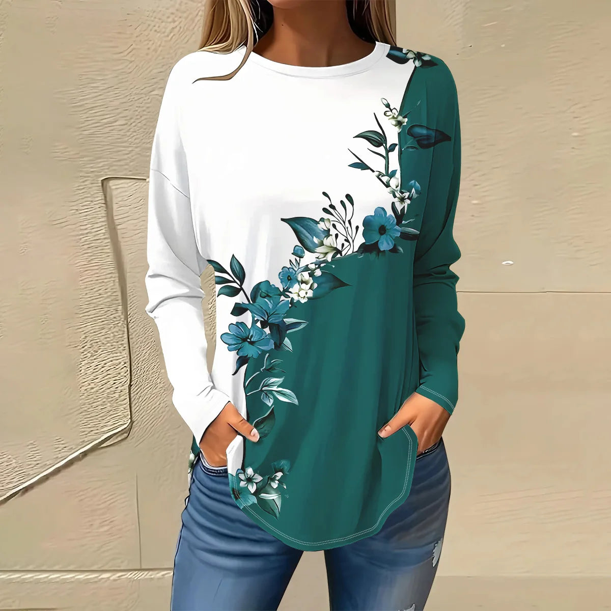 Moderno e minimalista Camicia