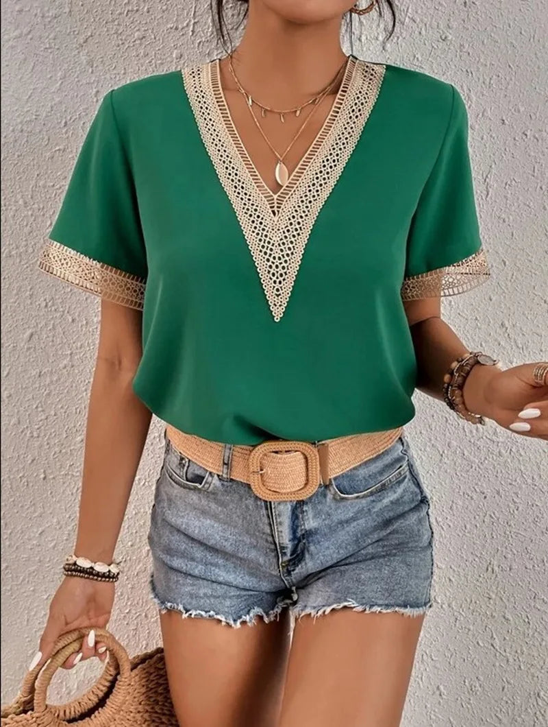 Moderno e minimalista Camicia