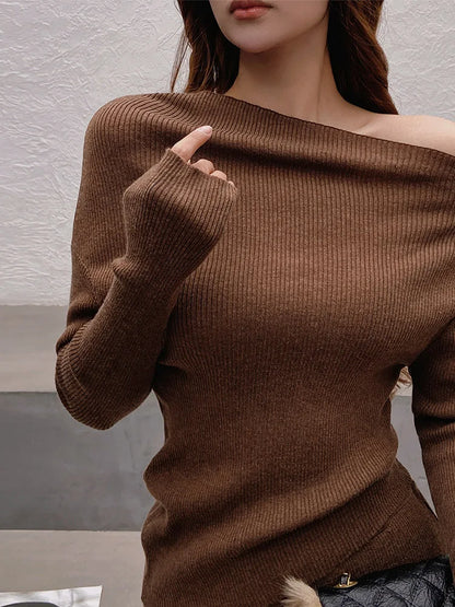 Maglione dal design curato