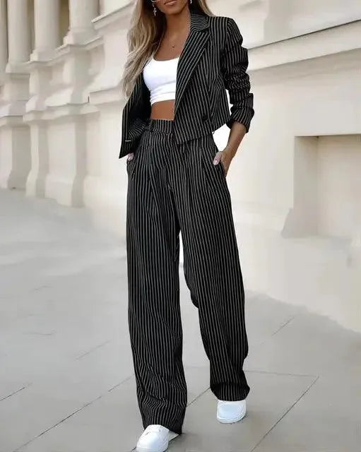 LP | Blazer da donna alla moda con pantaloni coordinati