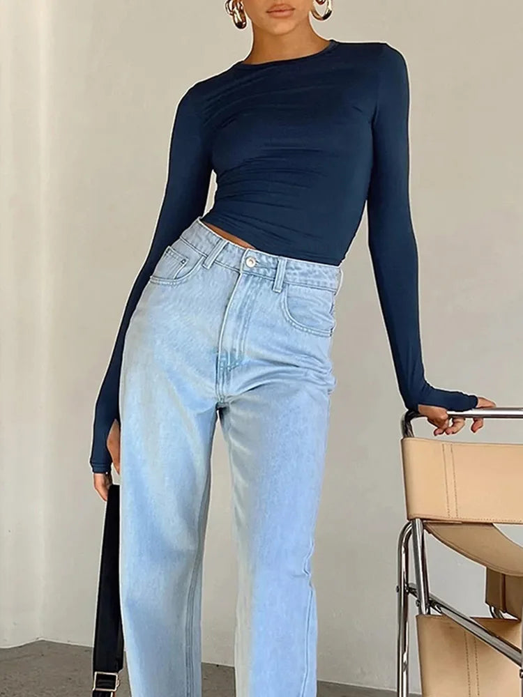 Moderno e minimalista Camicia
