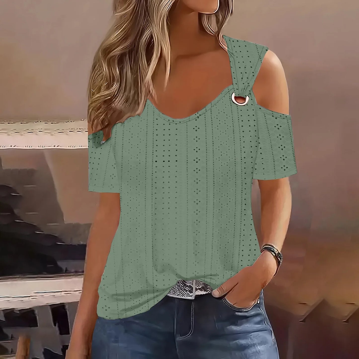 Fresco e casual Blusa
