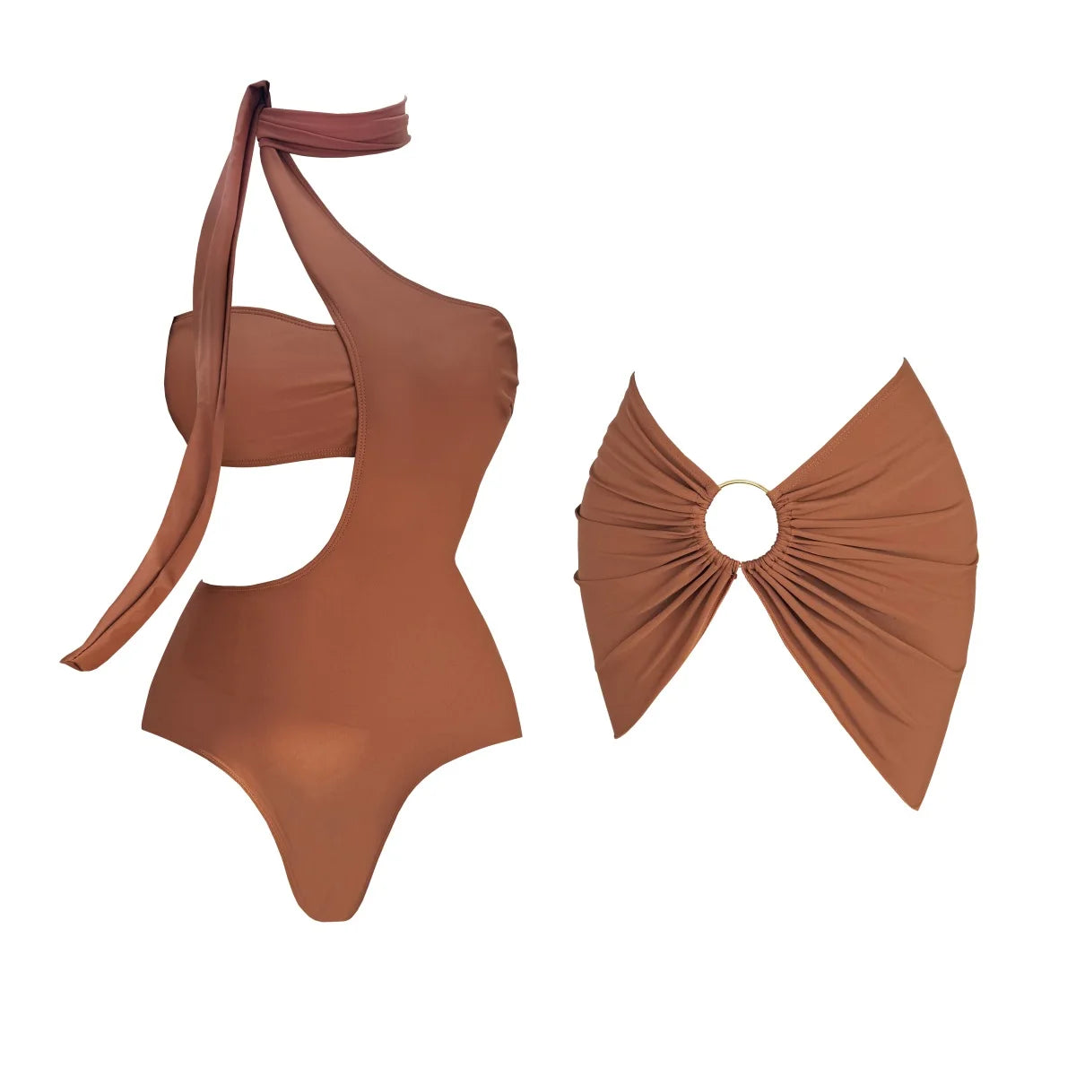 Inspired Bathing Suit With a Contemporary Edge