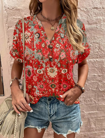 Fresco e femminile Camicia