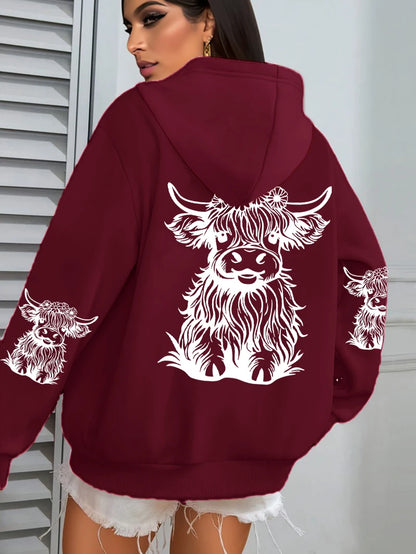 Lussuoso e aggraziato Felpa con cappuccio