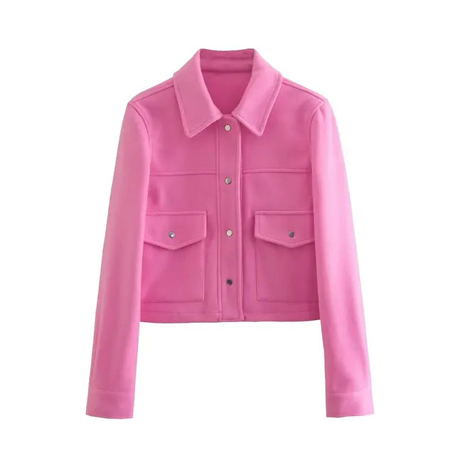 LP | Cappotto di lana chic con chiusura a bottoni per donna