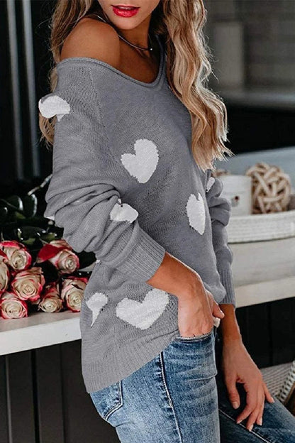 Maglione dal design curato