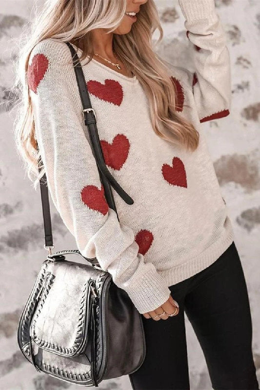 Maglione dal design curato