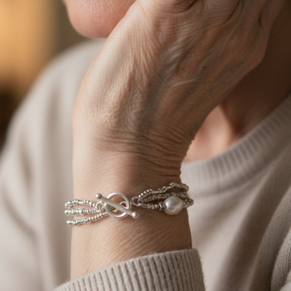 Perla Bracciale affascinante per ogni occasione