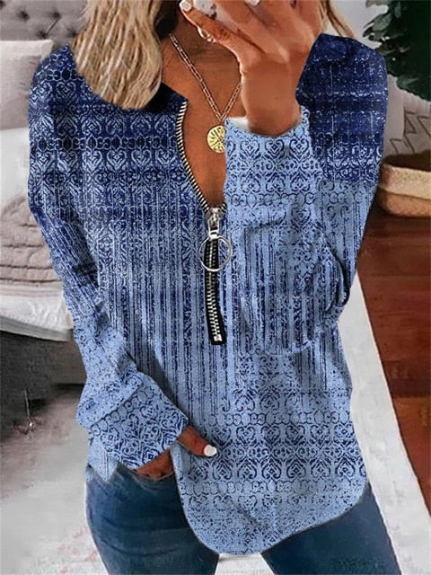 LP | Maglia con motivo floreale in stile vintage