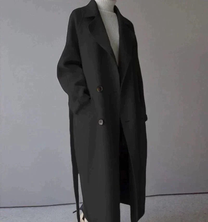 JO | Cappotto lungo in lana da donna