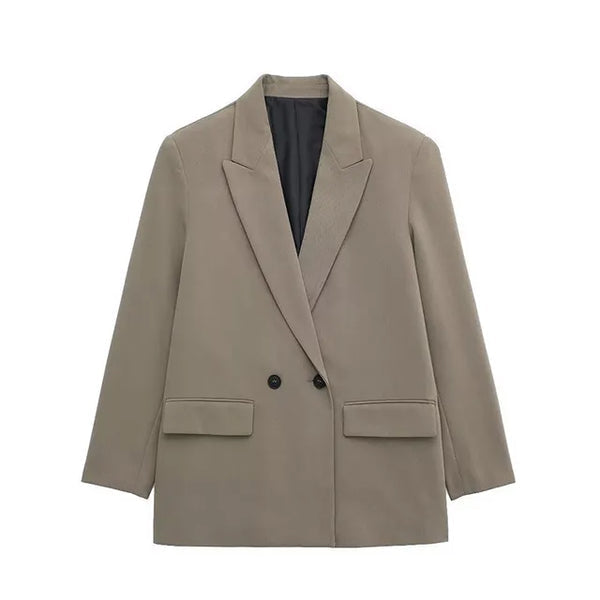 LP | elegante blazer a maniche lunghe dal design strutturato