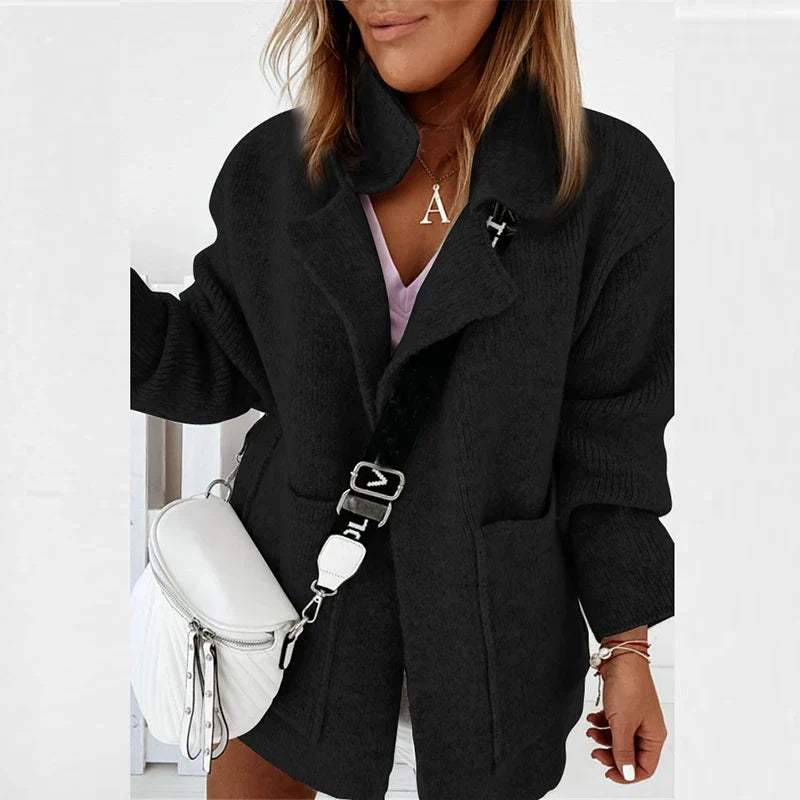 LP | Cappotto estivo da donna con collo a scialle