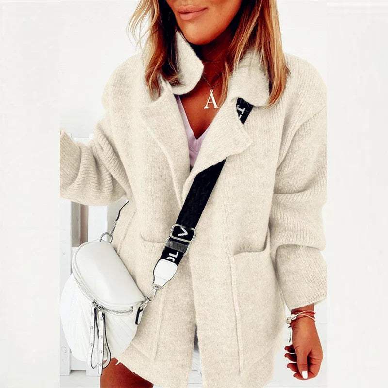 LP | Cappotto estivo da donna con collo a scialle