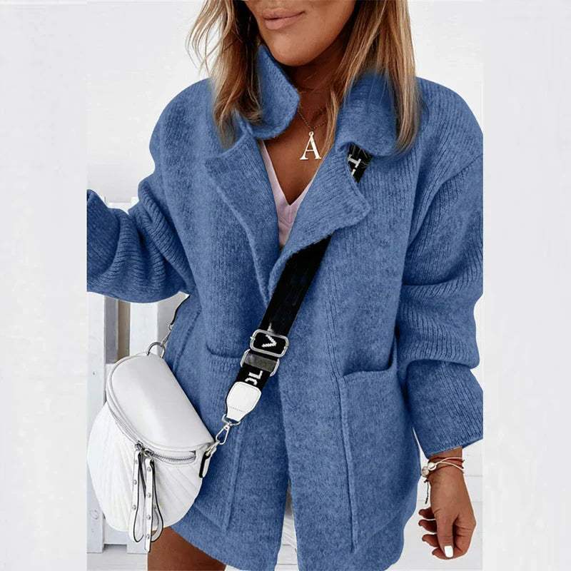 LP | Cappotto estivo da donna con collo a scialle